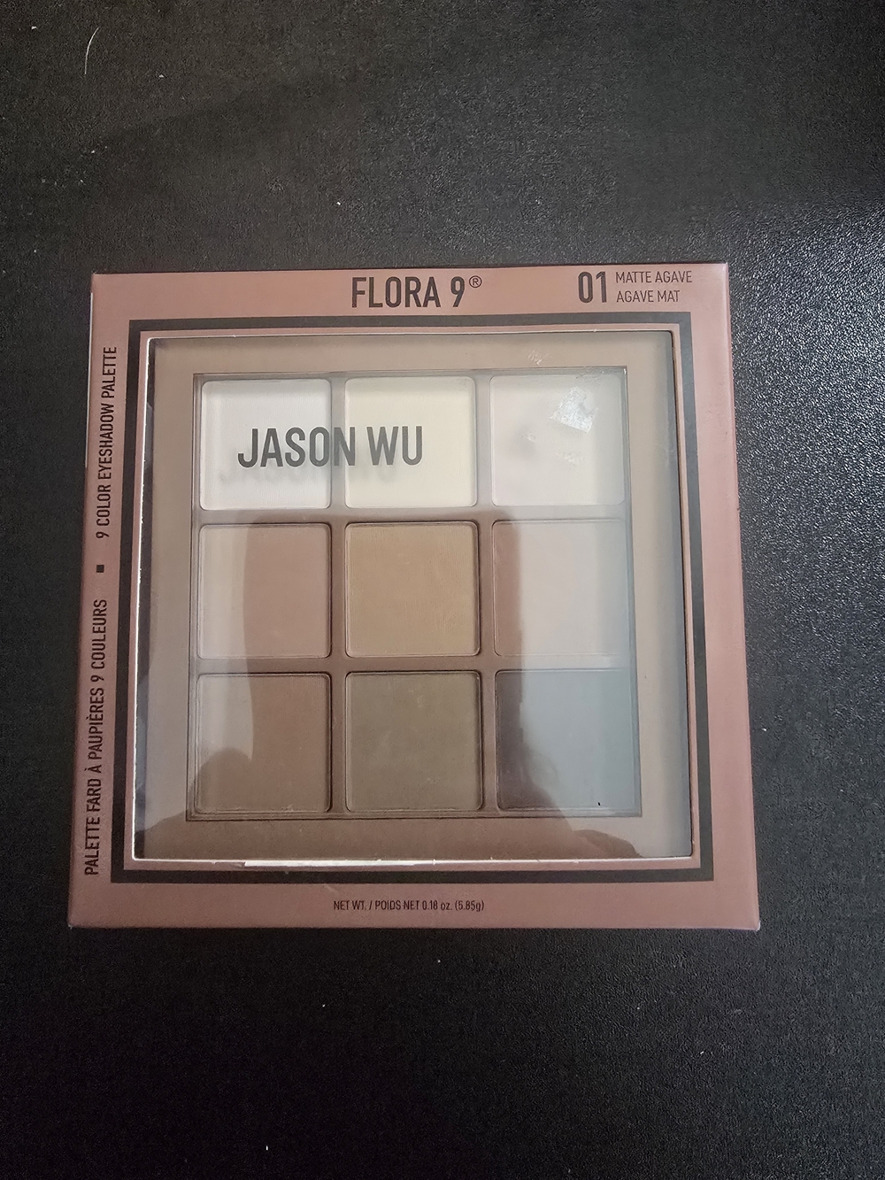 Jason Wu Flora 9 Matte Agave 9-Color Eyeshadow Palette — Cream, Tan, Brown